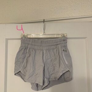 Women's Lululemon Track That White Shorts
